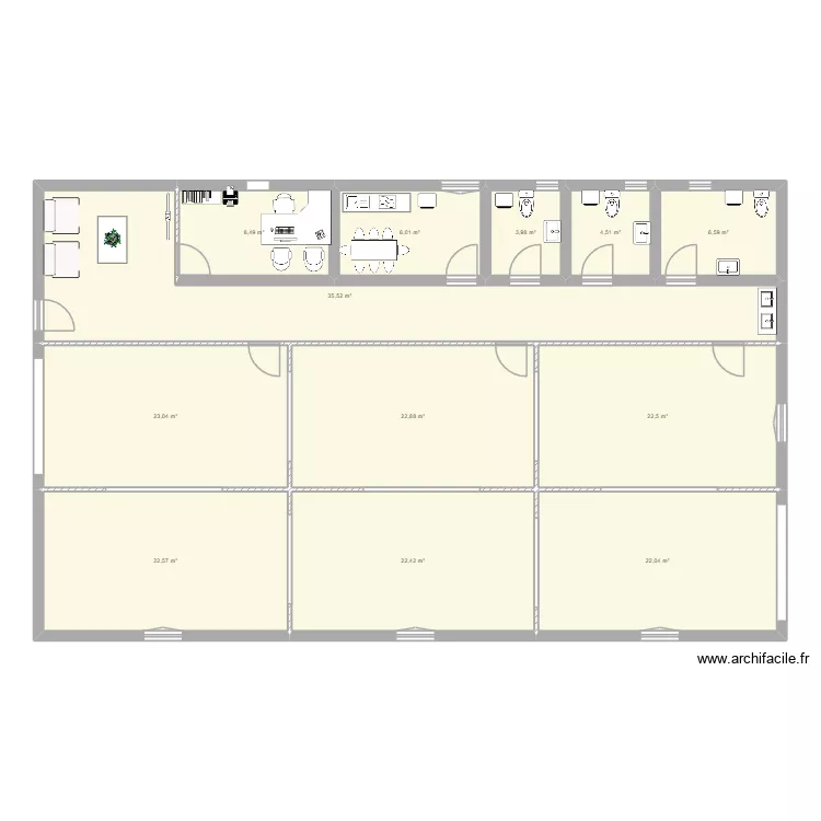 Planta empanatrix. Planta de 