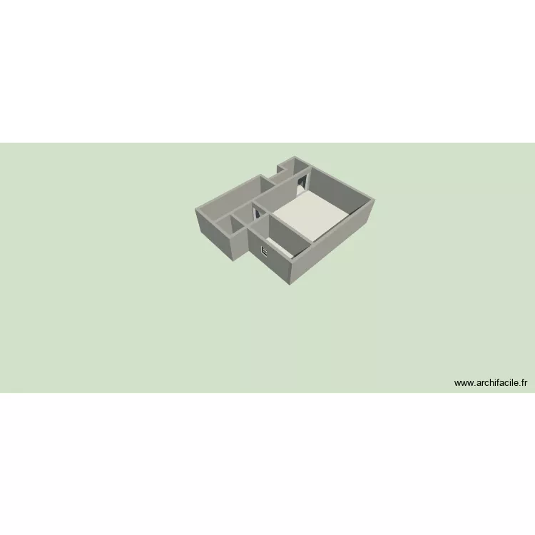 Casa1. Planta de 6  e 76 m²