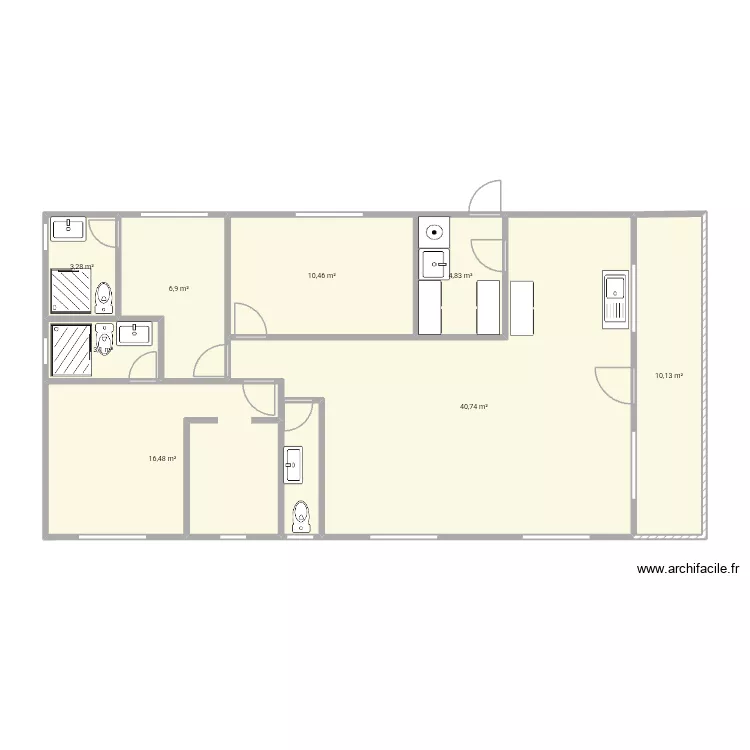 casaa. Planta de 8 e 96 m² casaa. Planta de 8 e 96 m²