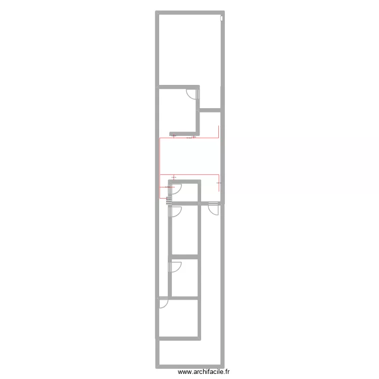 Residencia Or&ccedil;amento 1. Planta de 2  e 31 m²