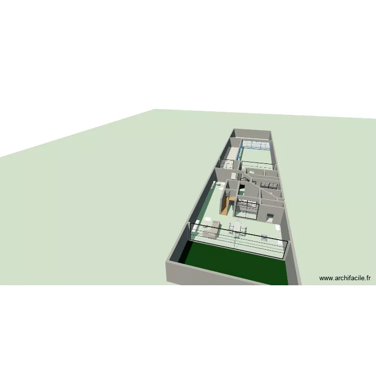 terreo casa sonho 2. Planta de 13 Divisões e 305 m² terreo casa sonho 2. Planta de 13 Divisões e 305 m²