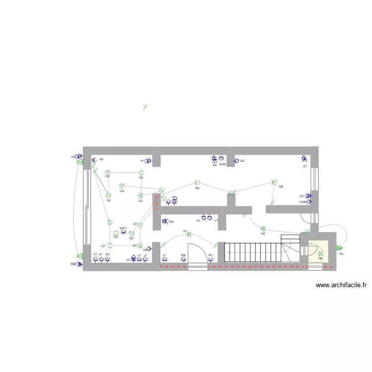 KRAINEME. Planta de 1 e 1 m² KRAINEME. Planta de 1 e 1 m²