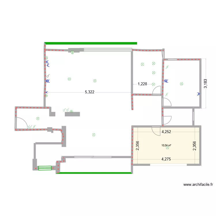 LOPES TRABALHO. Planta de 1 e 10 m² LOPES TRABALHO. Planta de 1 e 10 m²