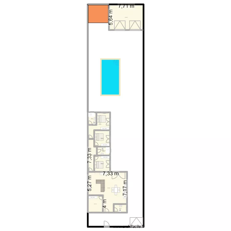 Casa NP L. Planta de 10  e 180 m²