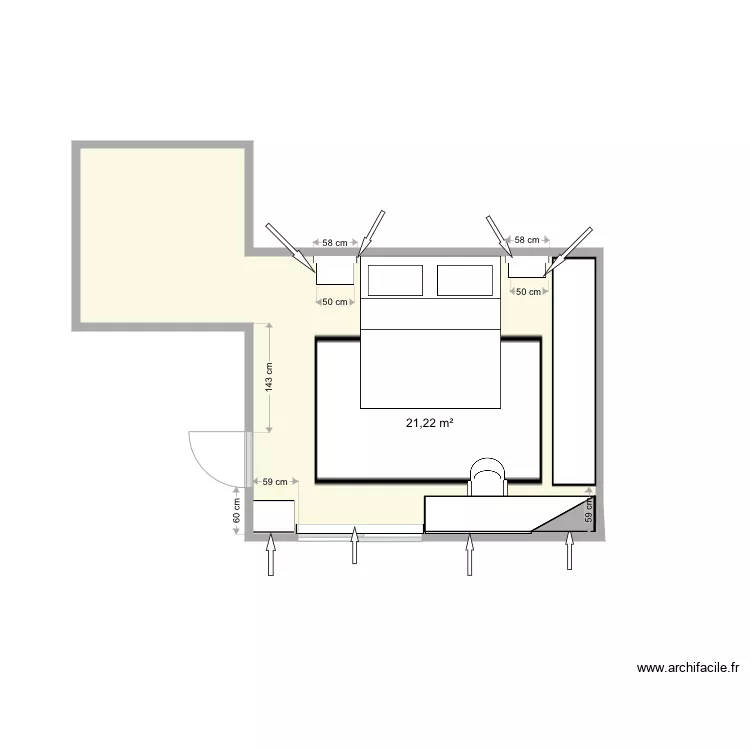 DRA PAULA SUITE. Planta de 
