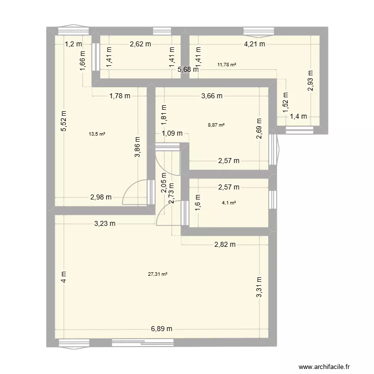REFORMA CASA FASE 1. Planta de 5 e 66 m² REFORMA CASA FASE 1. Planta de 5 e 66 m²
