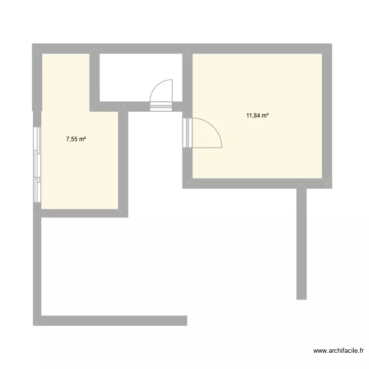 Reforma apt 23 Liberdade. Planta de 2 e 19 m² Reforma apt 23 Liberdade. Planta de 2 e 19 m²
