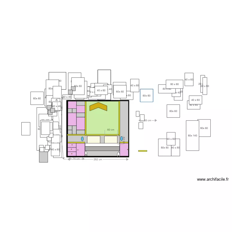 CHAMBRE. Planta de CHAMBRE. Planta de
