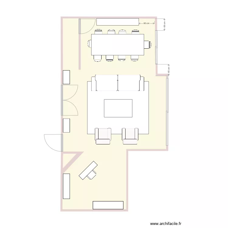 SP sala. Planta de 