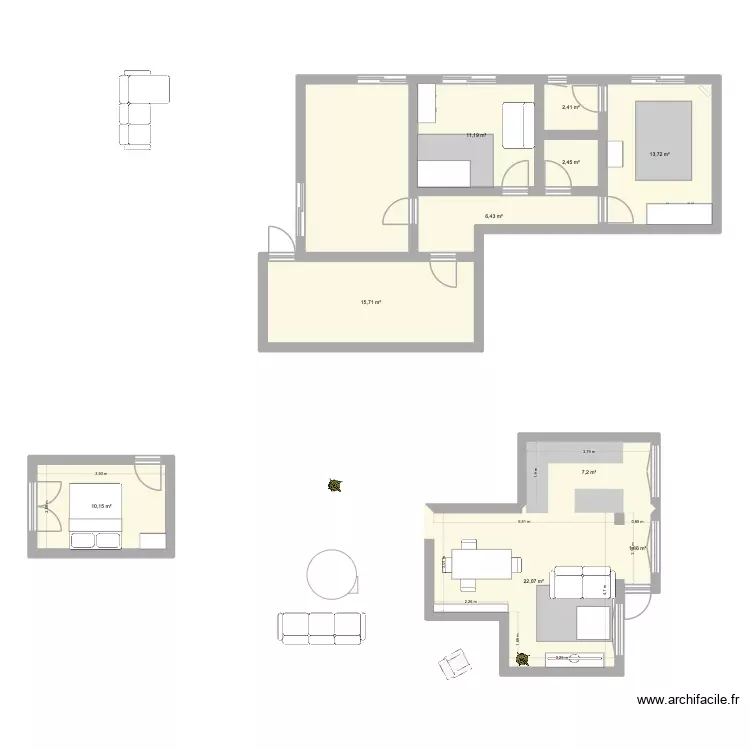 Casa Ottolini 23. Planta de 11 Divisões e 109 m² Casa Ottolini 23. Planta de 11 Divisões e 109 m²