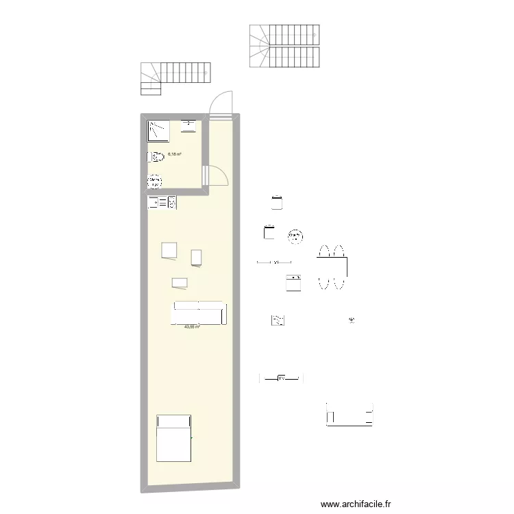 Maison. Planta de Maison. Planta de
