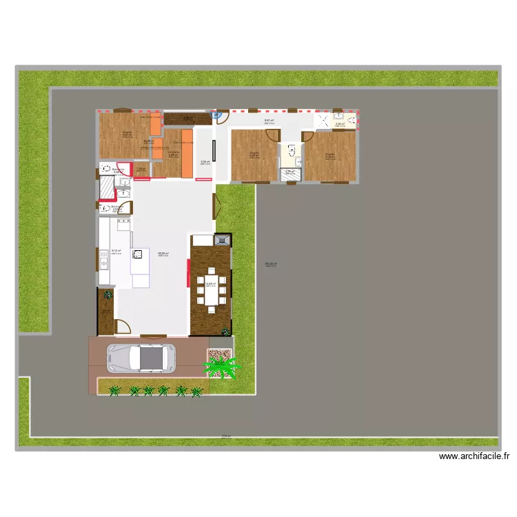 S&Atilde;O GABRIEL.8. Planta de 21 Divisões e 771 m²