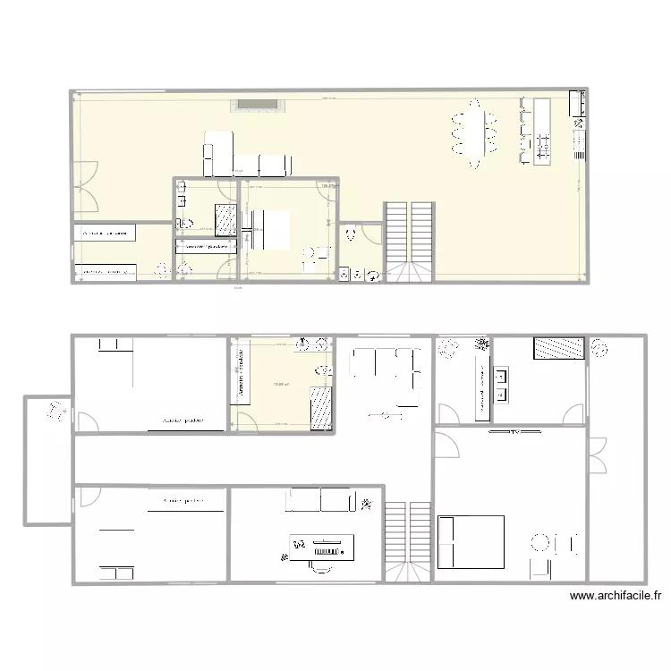 casa completa. Planta de 