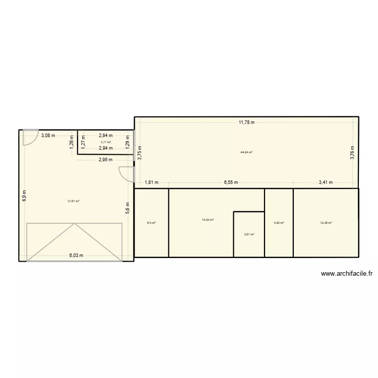 t2 - C. Planta de 8 e 128 m² t2 - C. Planta de 8 e 128 m²