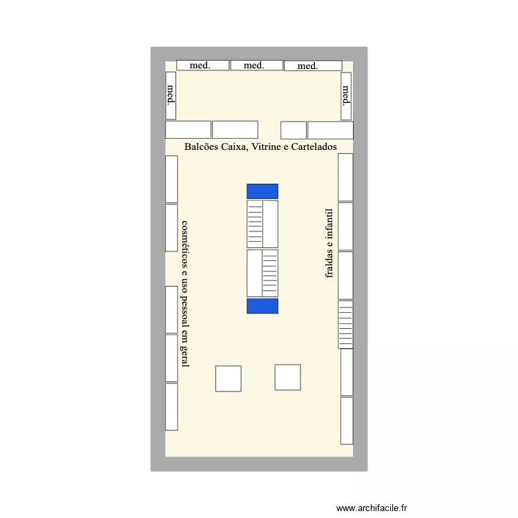 farmacabo. Planta de 1 Sala e 26 m² farmacabo. Planta de 1 Sala e 26 m²