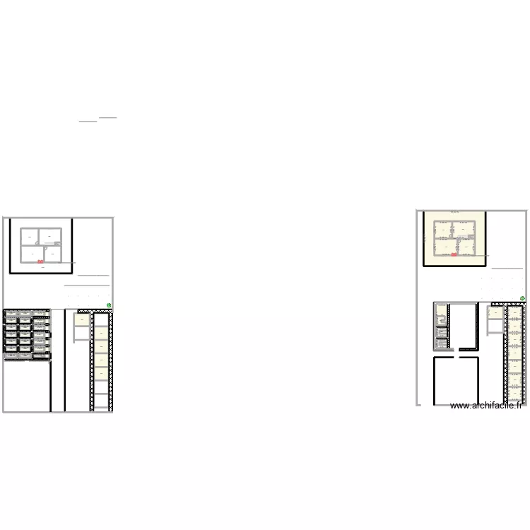 Recanto Verde. Planta de 75  e 1300 m²