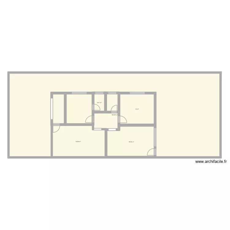 Gratuito. Planta de 5  e 298 m²