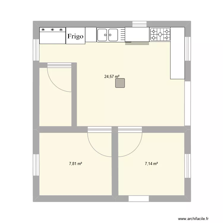 cozinha. Planta de 3 Divisões e 40 m² cozinha. Planta de 3 Divisões e 40 m²