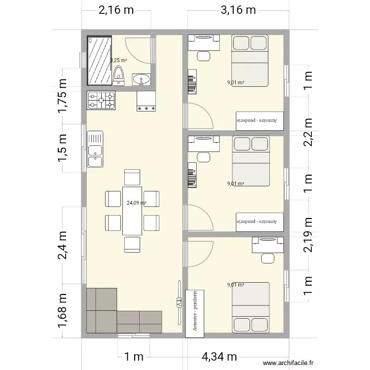 Casa Gerre pronta. Planta de 5 Divisões e 54 m² Casa Gerre pronta. Planta de 5 Divisões e 54 m²