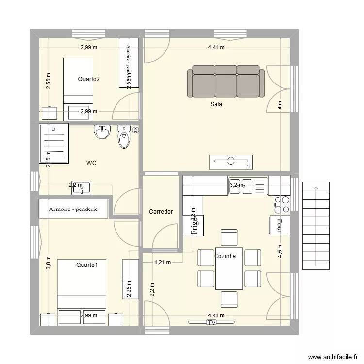 egg. Planta de 6 e 62 m² egg. Planta de 6 e 62 m²