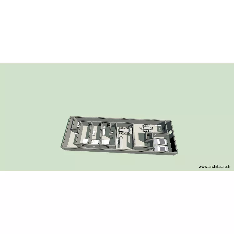 ROCHA. Planta de 5  e 191 m²