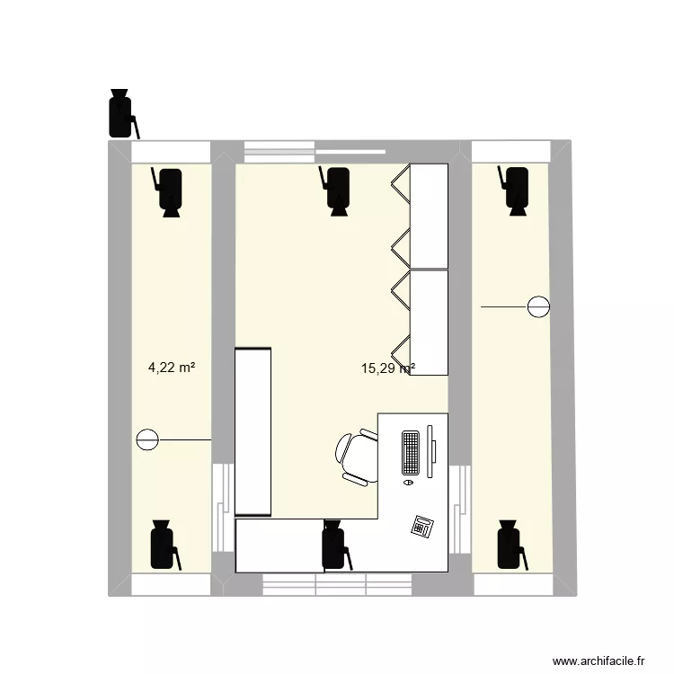 Guartia G1. Planta de 2 e 20 m² Guartia G1. Planta de 2 e 20 m²