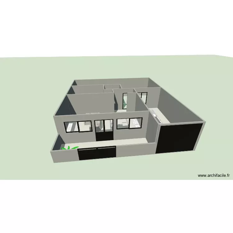 Vani. Planta de 5 Divisões e 76 m² Vani. Planta de 5 Divisões e 76 m²