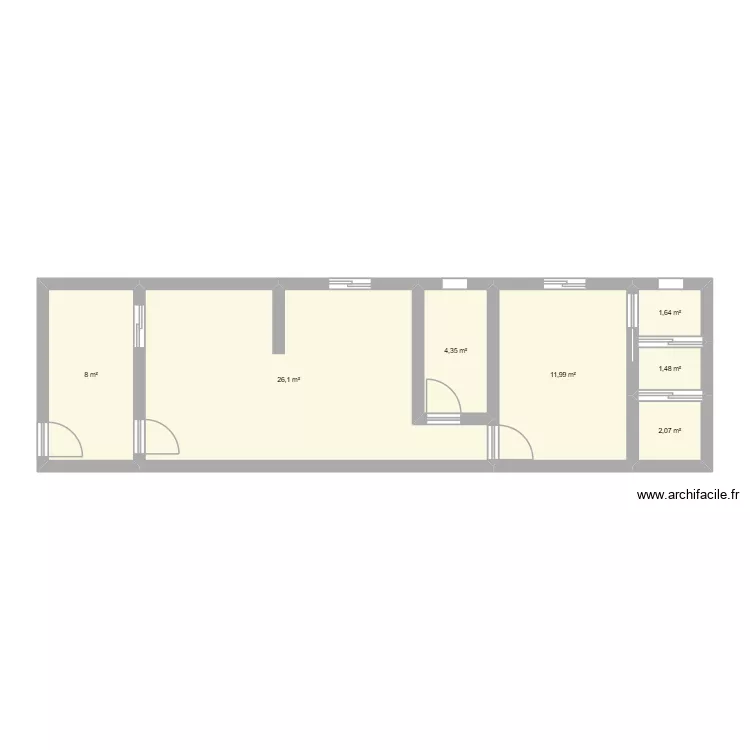 MINHA CASA. Planta de 7 Divisões e 56 m² MINHA CASA. Planta de 7 Divisões e 56 m²